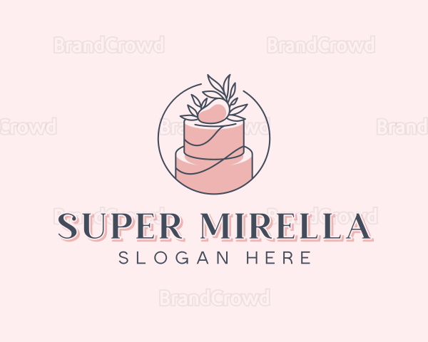 Wedding Cake Bakery Logo