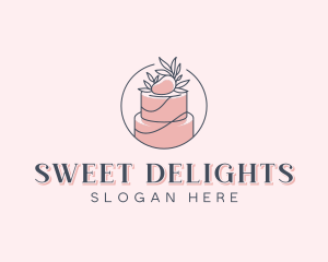 Wedding Cake Bakery logo design