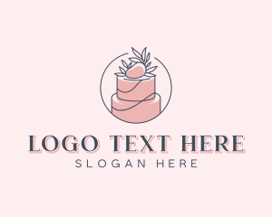 Wedding Cake Bakery Logo