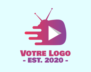Mobile Application - Television Streaming Show logo design