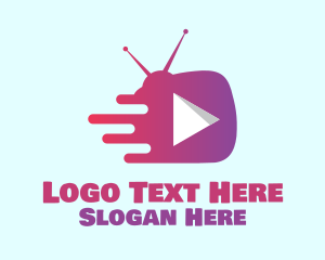 Television Streaming Show Logo