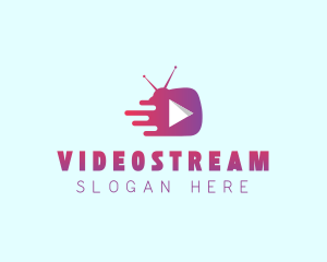 Youtube - Television Streaming Show logo design