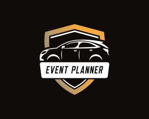 Car Insurance - Car Vehicle Shield Transportation logo design