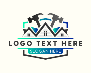 Hammer - Hammer Carpentry Roofing logo design