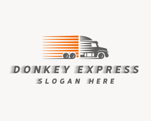 Express Freight Trucking  logo design