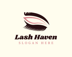 Beauty Eyelash Makeup logo design