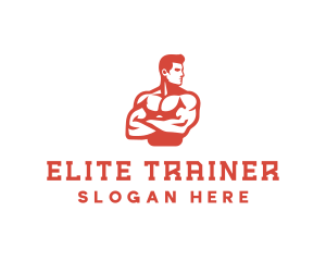 Trainer - Fitness Trainer Coach logo design