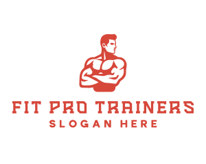 Fitness Trainer Coach  logo design