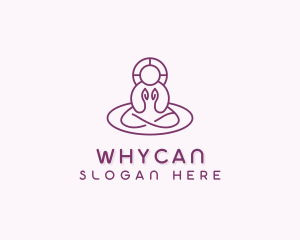 Yoga Studio - Spiritual Meditation Yoga logo design