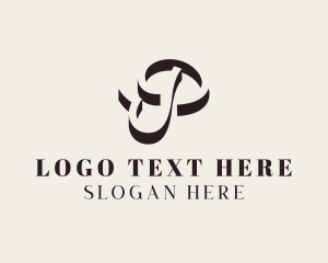 Fancy Cursive Marketing Logo