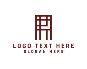 Law - Architecture Building Company logo design