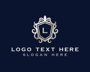 Vip - Deluxe Shield Premium logo design