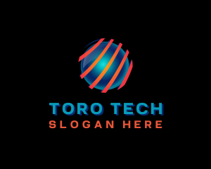 Cyber Tech Sphere logo design