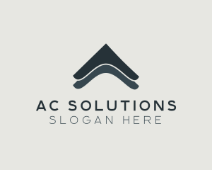 Abstract Home Roof  logo design