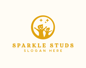 Children Sparkling Star logo design