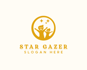 Children Sparkling Star logo design