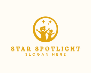 Children Sparkling Star logo design