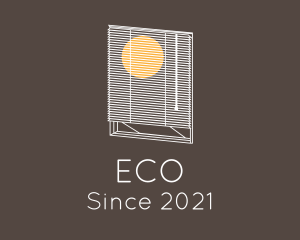 Window Blinds - Sunset Window Blinds logo design