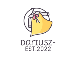 Daycare - Baby Dress Clothing logo design
