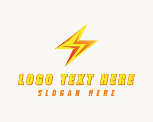 Lightning Bolt Electrical logo design