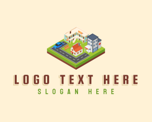 Mortgage - Urban Town Village logo design