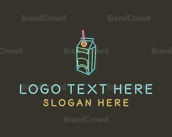 Neon Beverage Box Logo
