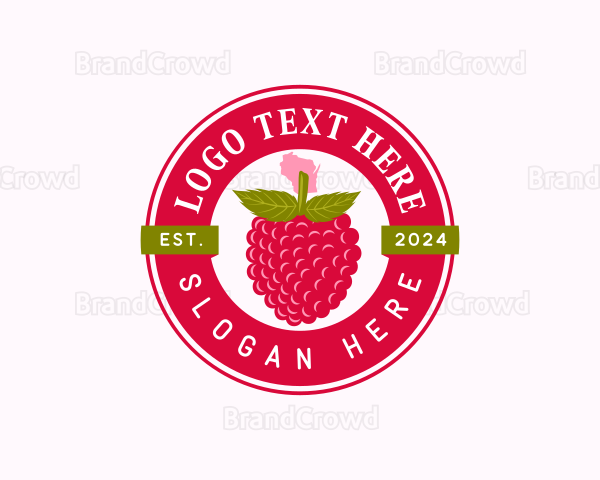 Wisconsin Thimbleberry Fruit Logo