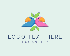 Preschool - Toucan Bird Toy logo design