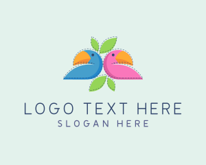 Learning - Toucan Bird Toy logo design