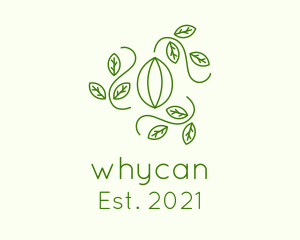 Plant - Green Leaf Seedling logo design