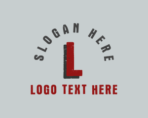 Texture - Grunge Sporty Business logo design
