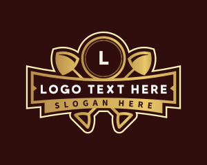 Landscape - Luxury Shovel Landscaping logo design