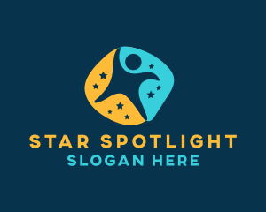 Human Star Dream logo design