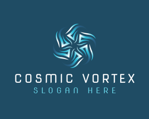 Vortex - AI Vortex Technology logo design