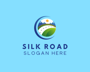 Mountain Road Travel logo design