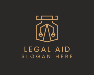 Attorney - Attorney Justice Scale logo design