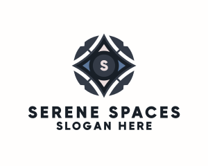 Sci Fi Star Spacecraft logo design