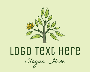 Gift - Carnation Flower Plant logo design