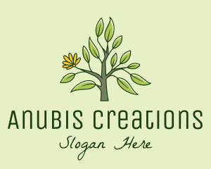 Carnation Flower Plant  logo design