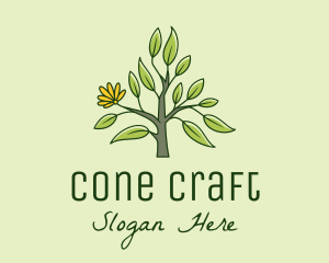 Carnation Flower Plant  logo design