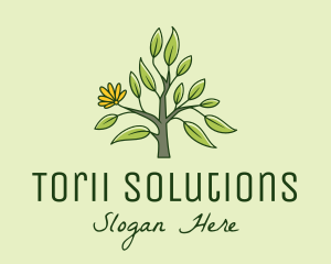 Carnation Flower Plant  logo design