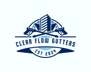 Building Pressure Washing logo design