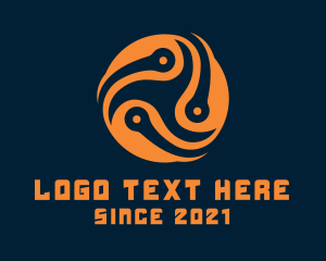 Online - Telecom Company Globe logo design