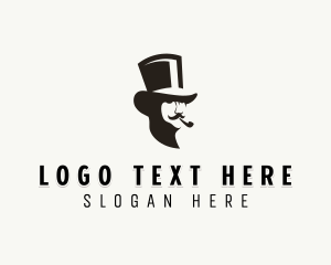 Grooming - Gentleman Fashion Stylist logo design