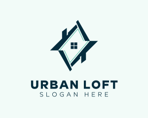 Loft - House Broker Realty logo design