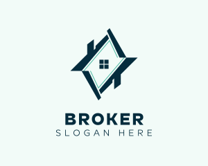 House Broker Realty logo design