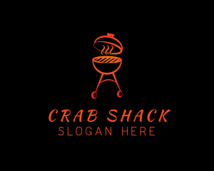 Smoked Barbecue Grill logo design