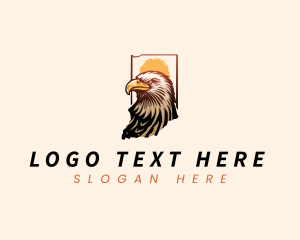 Avian - Indiana Bald Eagle logo design