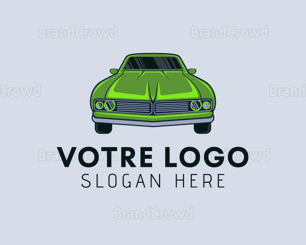 Automotive Racing Car Logo