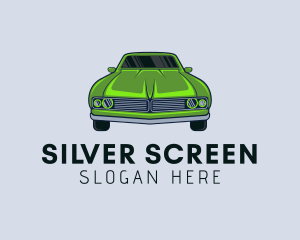 Game Streaming - Automotive Racing Car logo design